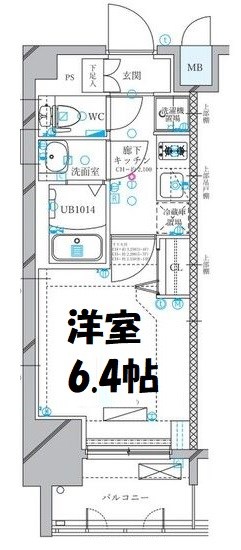 ディアレイシャス名古屋浄心Ⅱ 間取り