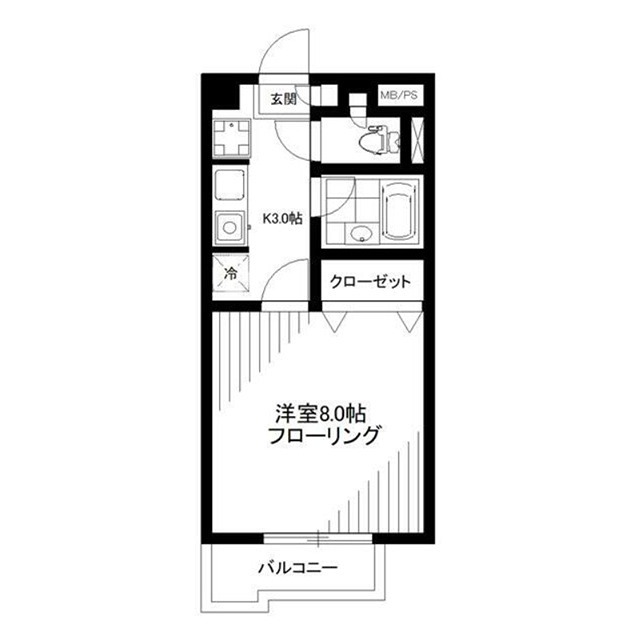 神奈川県相模原市中央区淵野辺１丁目 間取り