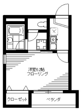 東京都中野区東中野２丁目 間取り