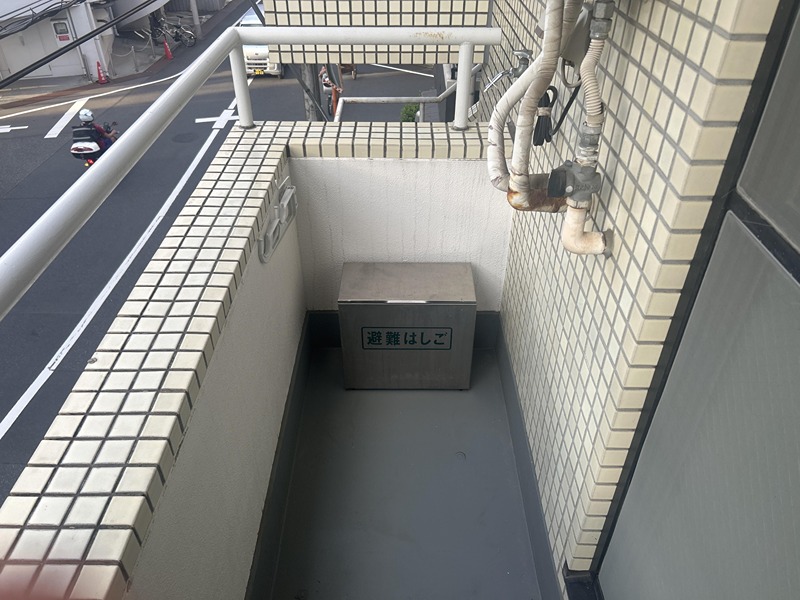 東京都新宿区早稲田鶴巻町 ベランダ