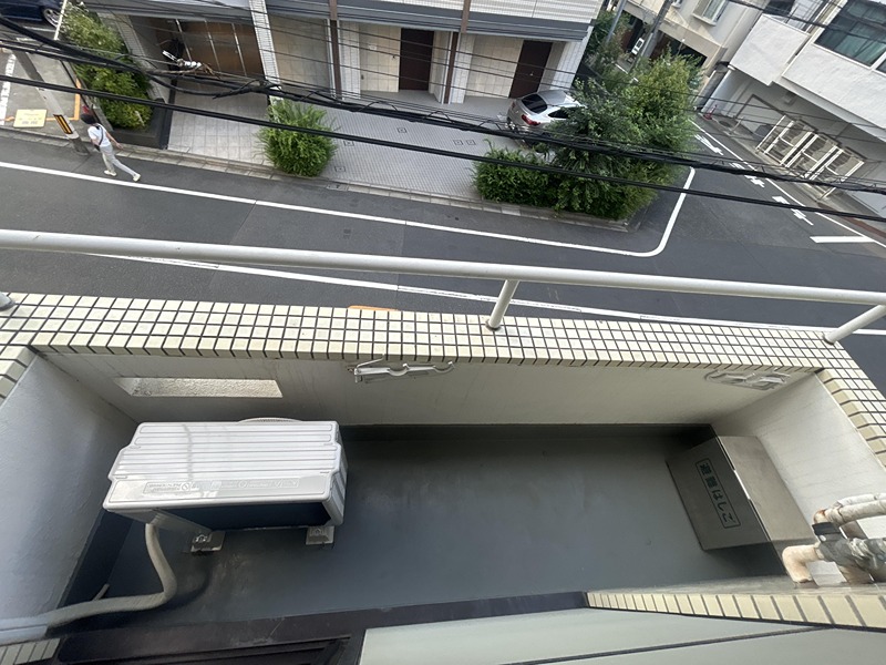 東京都新宿区早稲田鶴巻町 ベランダ