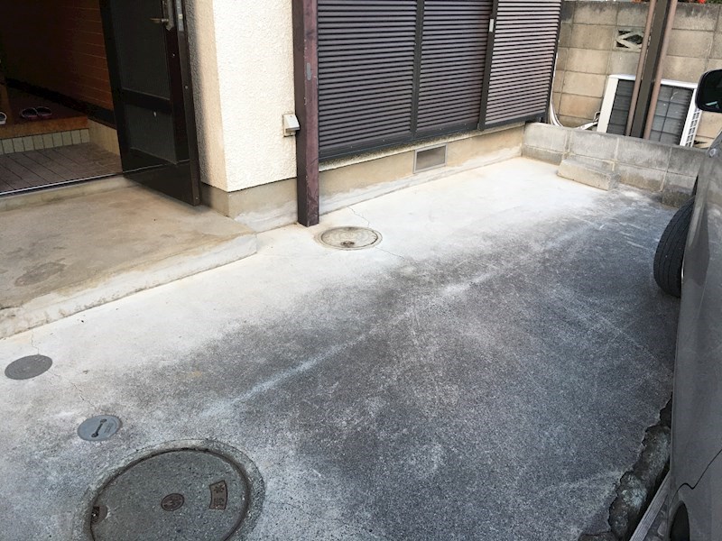 鵜野貸家 駐車場
