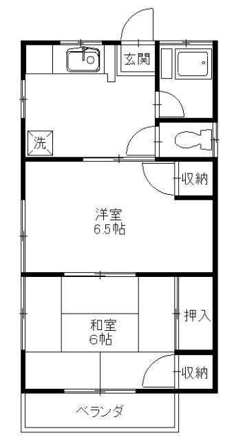 ハウスアキラ 間取り