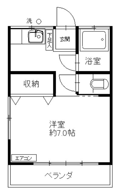 南街荘 間取り