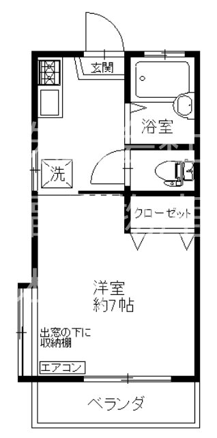 コーポアザレア    間取り