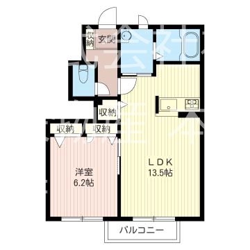 ヴァンベールⅢ  間取り