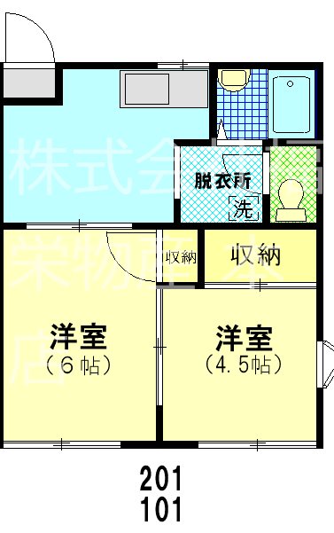 フレグランス東大和  間取り