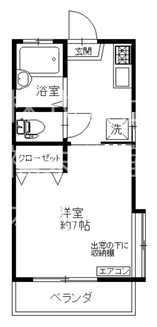 コーポアザレア    間取り