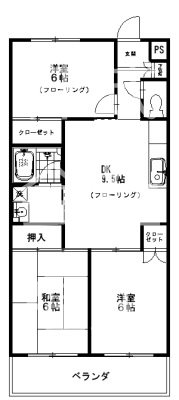 ラ・ヴィオール   間取り