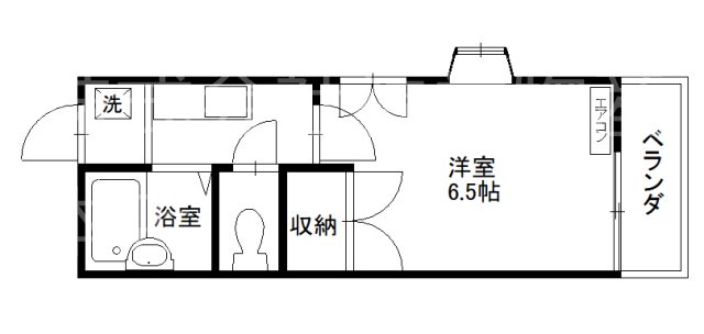 ロイヤルコーポ     間取り
