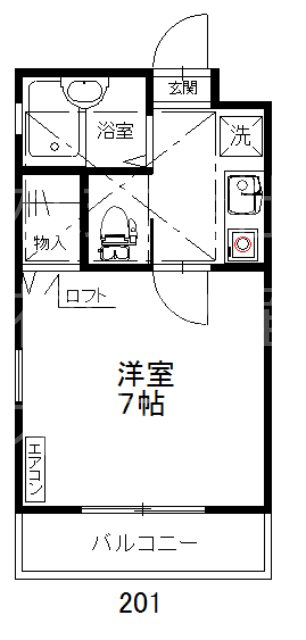 フェリーチェ26   間取り