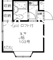 エンデバー東大和     間取り