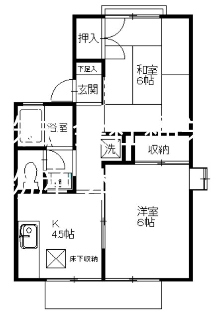 パークハイム向原   間取り