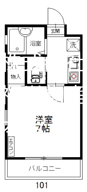 フェリーチェ26   間取り