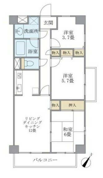 KDXレジデンス田園調布 間取り