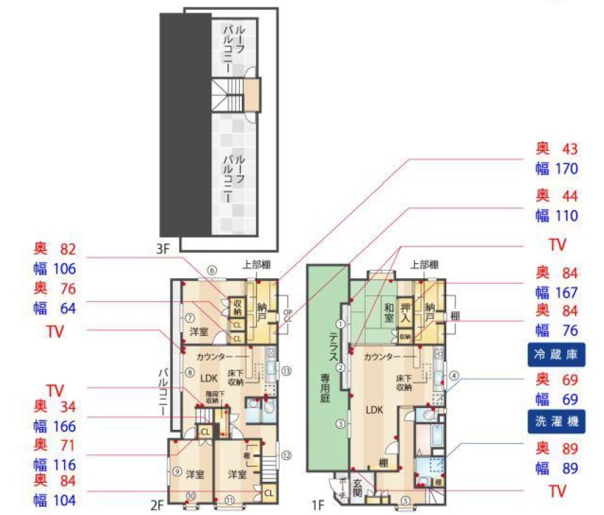 上目黒2丁目戸建 間取り