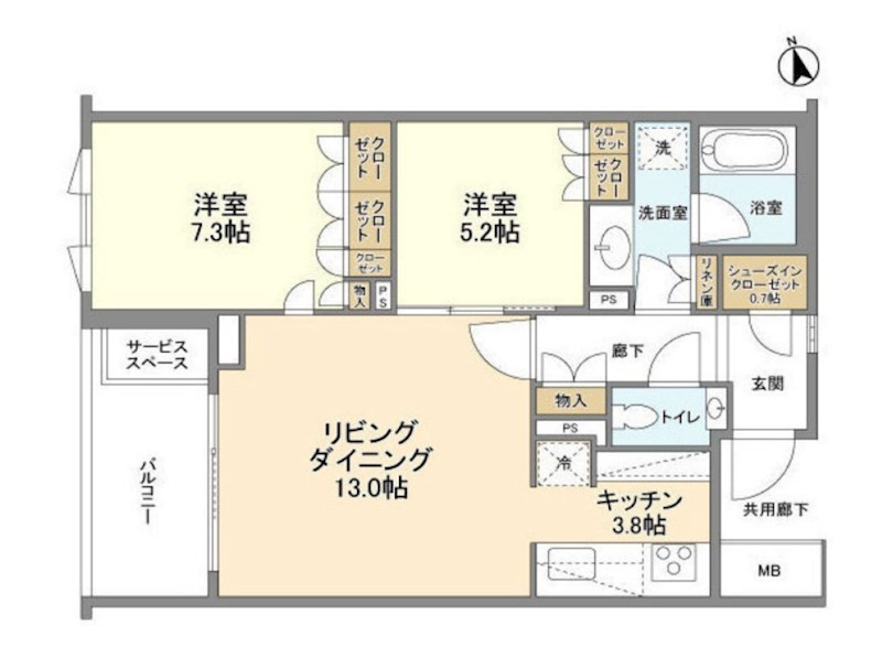 ザ パークハウス広尾羽澤 間取り
