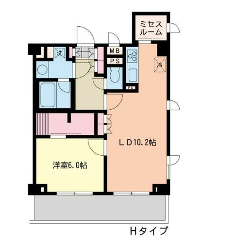 エスティメゾン代沢 間取り