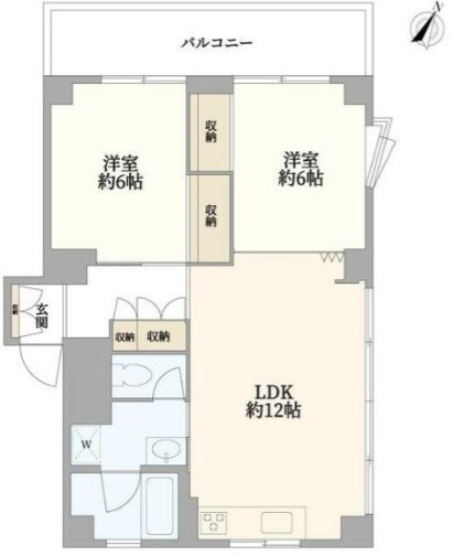 メトロハイツ 間取り