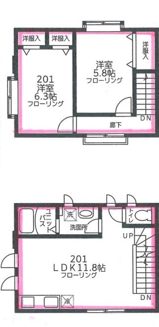 Mt Heights 間取り