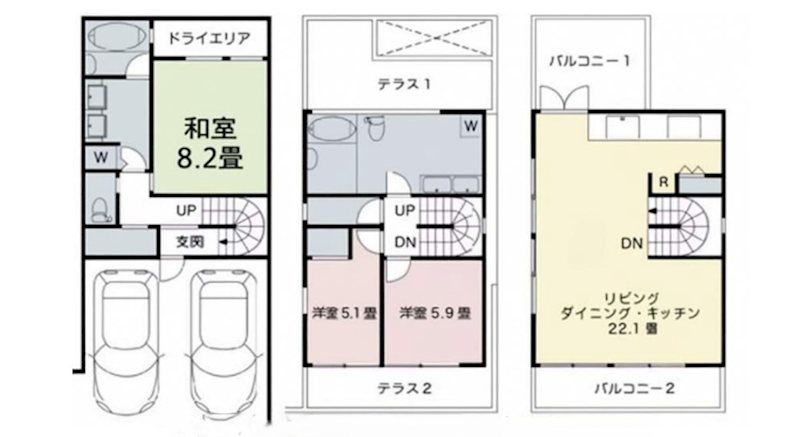 青葉台2丁目戸建 間取り