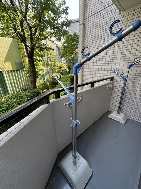 グランツブルグ旗の台 ベランダ