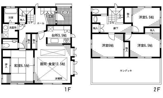 緑が丘1丁目戸建 間取り