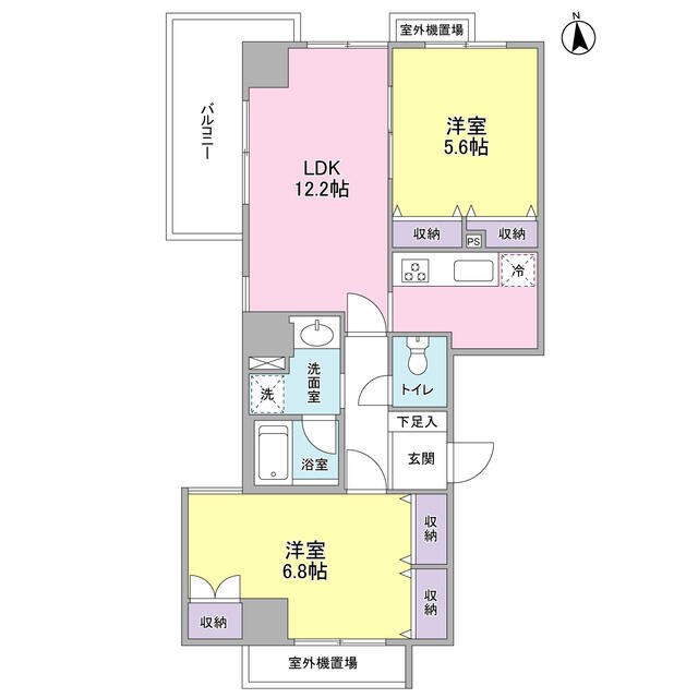 グランドゥール広尾 間取り