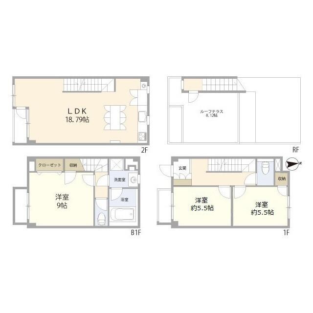 ラ アトレ等々力 間取り