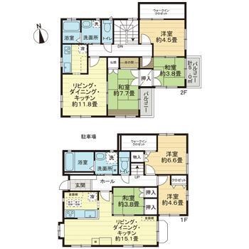 奥沢8丁目戸建 間取り