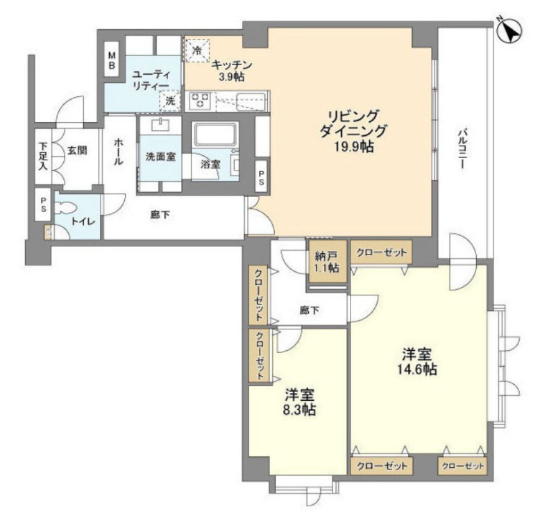ステラメゾン碑文谷 間取り