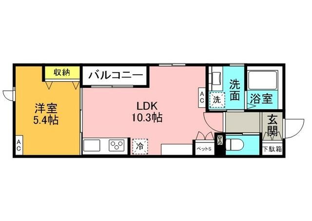 Komazawa Kouen terrace 間取り