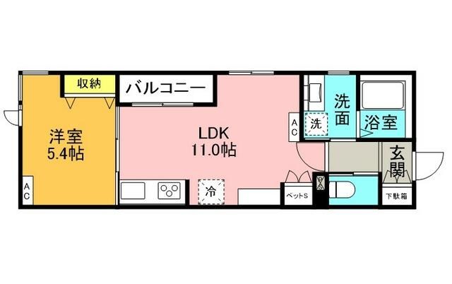 Komazawa Kouen terrace 間取り