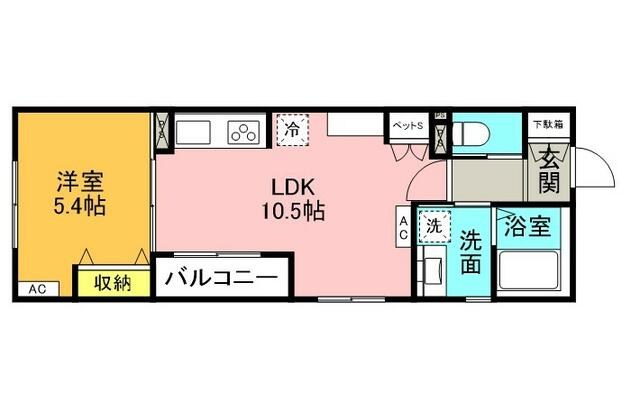 Komazawa Kouen terrace 間取り