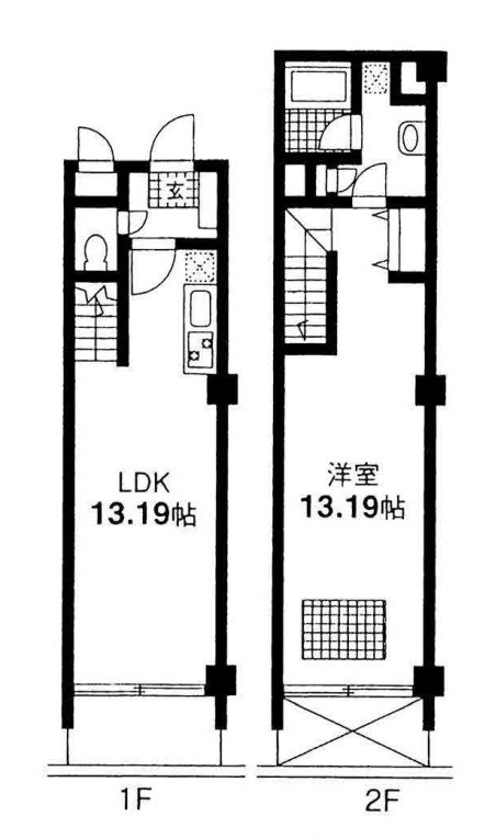 コリーヌ自由が丘 間取り