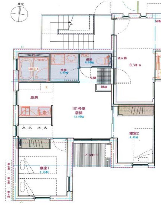 アモーレ学芸大学 間取り