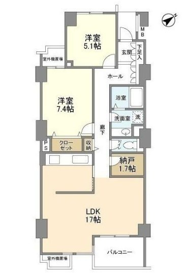 オーロヴェルデ田園調布 間取り
