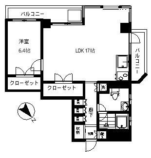 ヴィラ目黒本町 間取り
