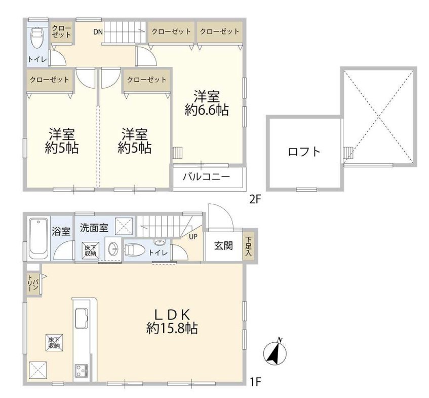 羽根木2丁目戸建 間取り