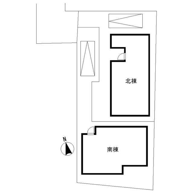桜丘4丁目戸建 北棟 駐車場