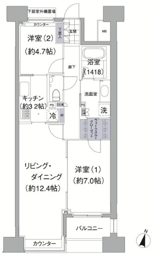 アビティ目黒 間取り