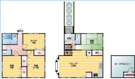 深沢8丁目戸建 間取り