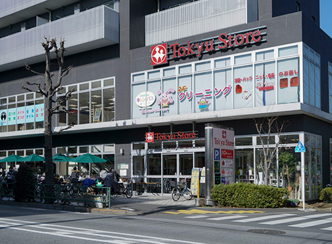 ハイム コルヌイエ A棟 スーパー