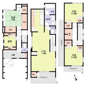 上馬4丁目戸建 間取り