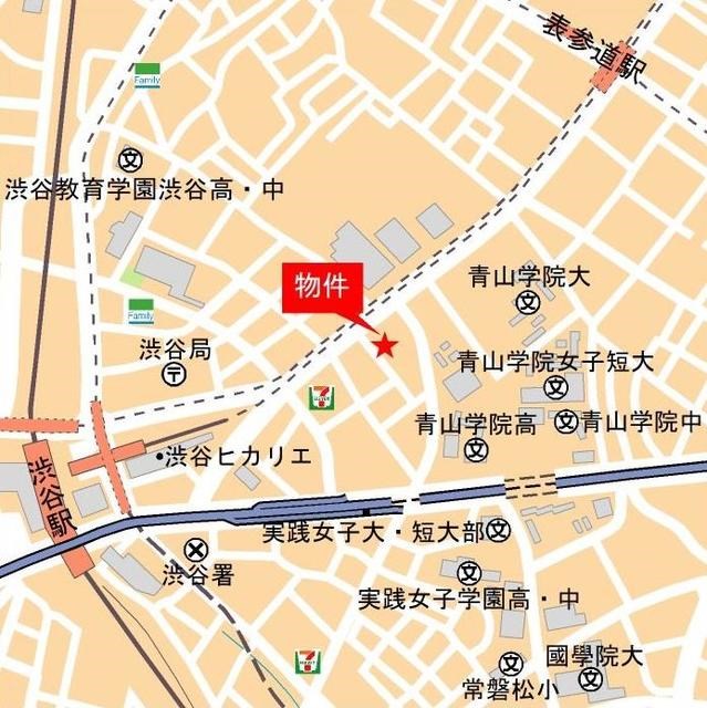 アトラス表参道 地図（共通）