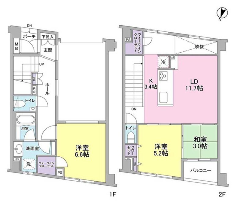 ソアラノーム碑文谷 間取り