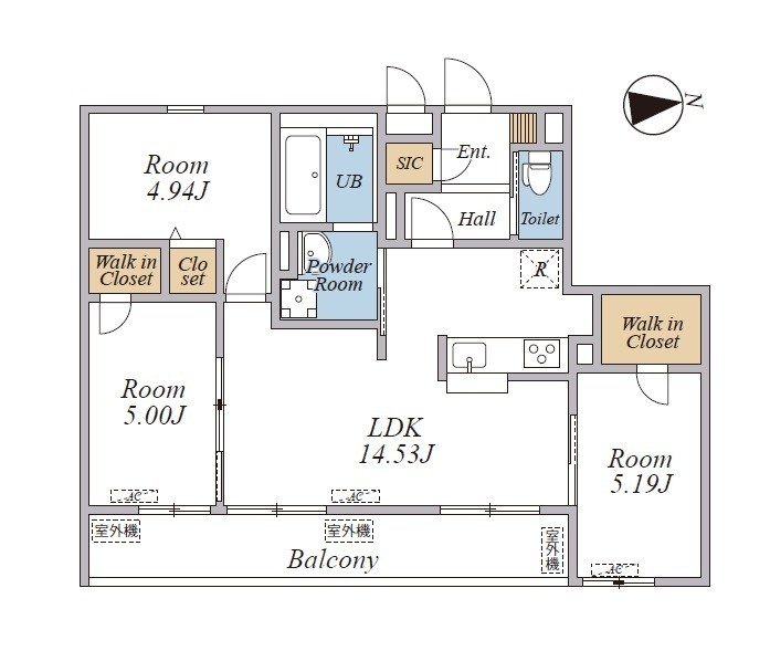R-Residence南千束 間取り