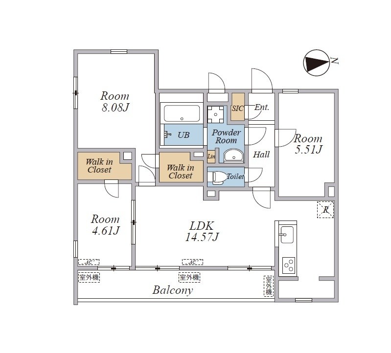 R-Residence南千束 間取り