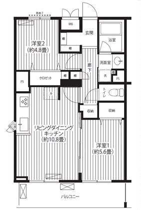 ステラメゾン下北沢 間取り