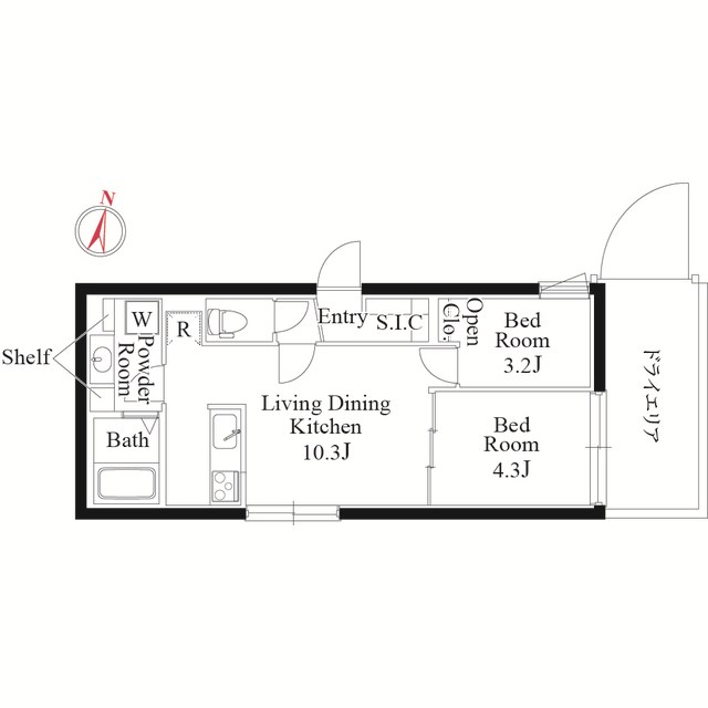 CASA PIAZZA 桜新町 間取り
